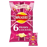 Walkers (Crisps, Snacks & Dips) Walkers Crisps - Prawn Cocktail (6x25g)