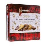 Walkers Shortbread Assorted Chocolate Shortbread Cookies, 10.6 Ounce Tin