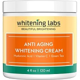 WhiteningLabs Anti Aging Radiance Dark Spot Remover Body Hands Cream. Dark Spot Corrector Men Women Face 4 OZ