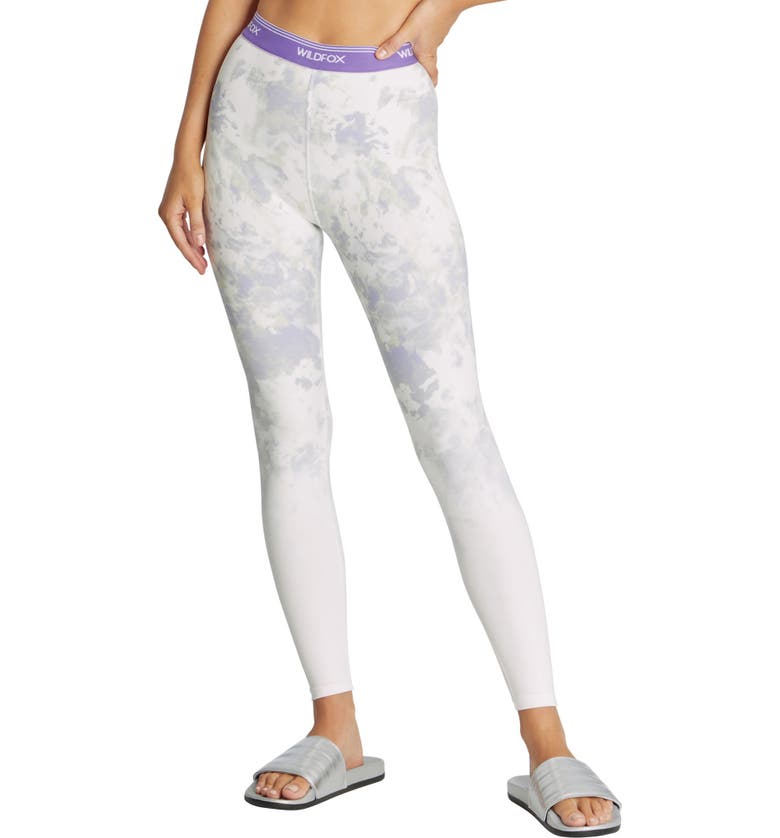 Wildfox Ombre Tie Dye High Waist Leggings_FLORAL OMBRE