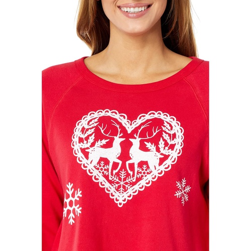 와일드폭스 Wildfox Comet Loves Cupid Sweatshirt