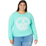 Wildfox Peace Out Brushed Hacci Jersey Sweatshirt