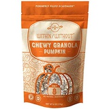 Pumpkin Grain Free Granola by Within/Without | Certified Paleo and Keto Diet Friendly Chewy Granola | Naturally Gluten Free Low Carb Snack | No Refined Sugar