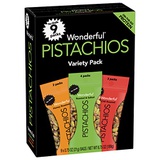 Wonderful Pistachios, No Shell Nuts, Variety Pack (Pack of 9)