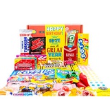 Woodstock Candy ~ 1971 50th Birthday Gift Box Nostalgic Retro Candy Mix from Childhood for 50 Year Old Man or Woman Born 1971 Jr