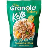 YOLEEZ The Granola Bakery Keto Granola | Low Carb Keto Cereal | 1g Net Carb | Low Sugar, Keto Nut Granola | Small Batch, Hand Crafted | Cinnamon Pecan, 11 Ounces