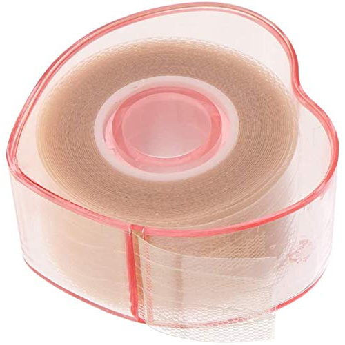  Yikko Breathable Eyelid Tape 600Pcs(Non Sticky) by a Box Makeup Breathable Lace Eyelid Tape-Big Eye Decoration Invisible Fold Eyelid Shadow Sticker Double Eyelid Tape Makeup Tool (Style