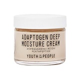 Youth To The People Adaptogen Deep Moisture Cream - Calming + Hydrating Face Cream with Pentapeptide, Rhodiola + Reishi Mushroom - No Mineral Oil - Clean Skincare (2oz)