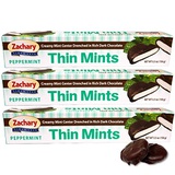 Zachary Chocolates ZACHARY PEPPERMINT THIN MINTS 5.5 OZ. ( 3 PACK )