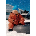 Zara PADDED SNOW SUIT WITH PIPING