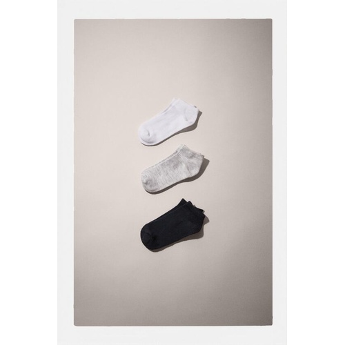자라 Zara BABY/ THREE-PACK OF BASIC SHORT SOCKS