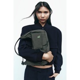 Zara NYLON SHOULDER BAG WITH POCKETS