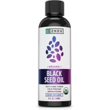 Zhou Nutrition Zhou Organic Black Seed Oil 100% Virgin Cold Pressed Omega 3 6 9 Super Antioxidant for Immune Support, Joints, Digestion, Hair & Skin Vegan, Gluten-Free, Non-GMO 8oz