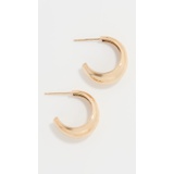 Zoe Chicco Aura Collection Medium Hoop Earrings