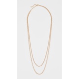 Zoe Chicco 14k Gold Double Chain Necklace