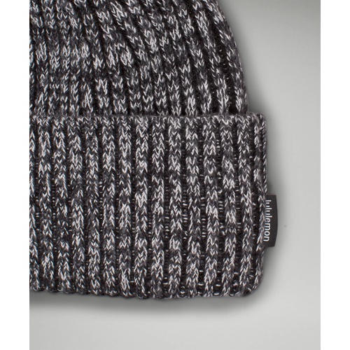 룰루레몬 Lululemon Womens Textured Fleece-Lined Knit Beanie