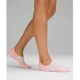 Lululemon Womens Power Stride No-Show Sock with Active Grip 3 Pack