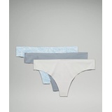 Lululemon InvisiWear Mid-Rise Thong Underwear 3 Pack