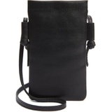 Madewell The Smartphone Leather Crossbody Bag_TRUE BLACK