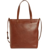 Madewell The Zip-Top Medium Transport Leather Tote_ENGLISH SADDLE