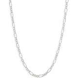 Madewell Mixed-Link Chain Necklace_LIGHT SILVER OX