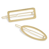 Madewell 2-Pack Open Shape Hair Clips_VINTAGE GOLD