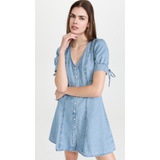 Madewell Button Front Mini Dress