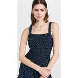 Madewell Lucie Smocked Tank Top in Bandana Flower