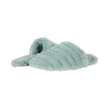 Madewell Quilted Scuff Slippers in Recycled Faux Fur
