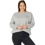 Madewell Plus Size MWL Foundational Fleece Classic Crew Neck Graphic Sweatshirt