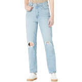 Madewell The Curvy Perfect Vintage Jean in Danby Wash: Ripped Edition
