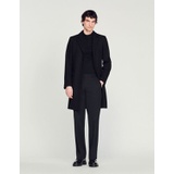 Sandro Long coat fastened with three buttons