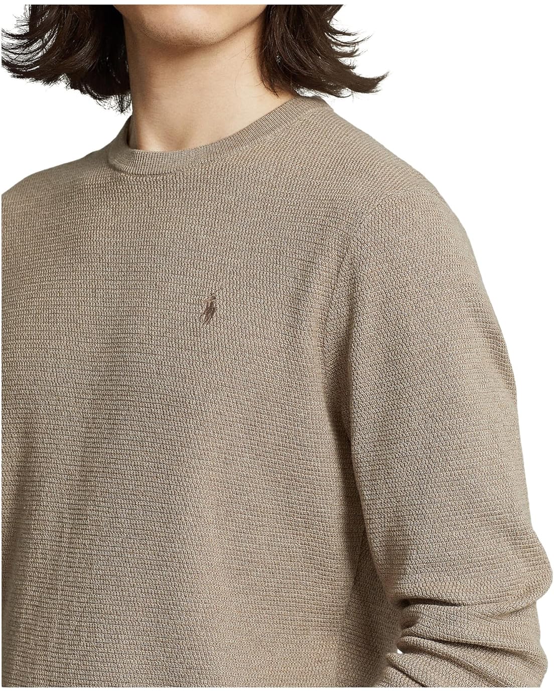 폴로 랄프로렌 Polo Ralph Lauren Textured-Knit Cotton Sweater