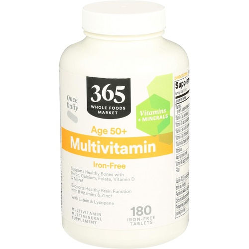  365 by Whole Foods Market, Multi Mature One Daily, 180 Tablets