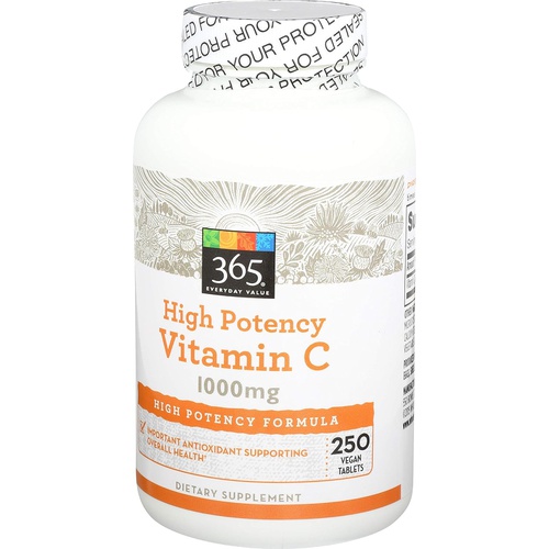  365 by Whole Foods Market, Vitamin C 1000Mg, 250 Tablets