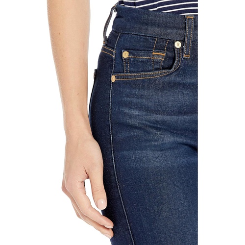  7 For All Mankind The High-Waist Ankle Skinny in Slim Illusion Tried & True