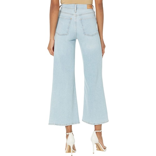  7 For All Mankind Luxe Vintage Ultra High-Rise Cropped Jo in Wild Fleur