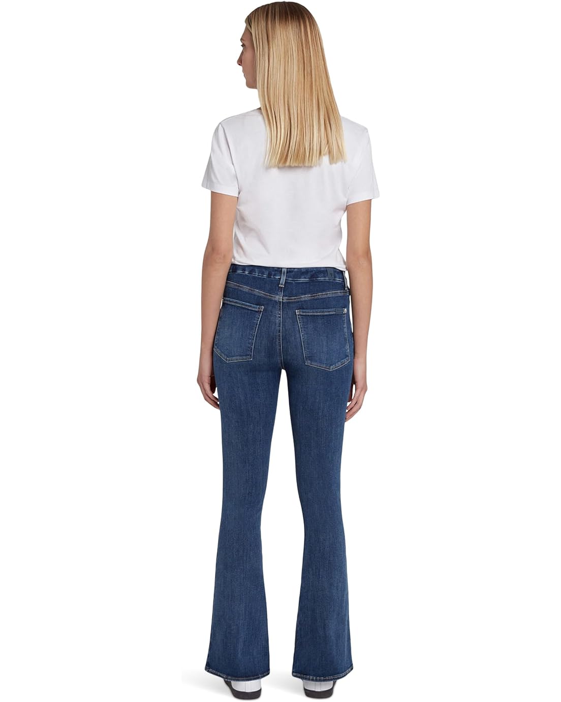  7 For All Mankind Ultra High-Rise Skinny Boot Tailorless in Blue Star