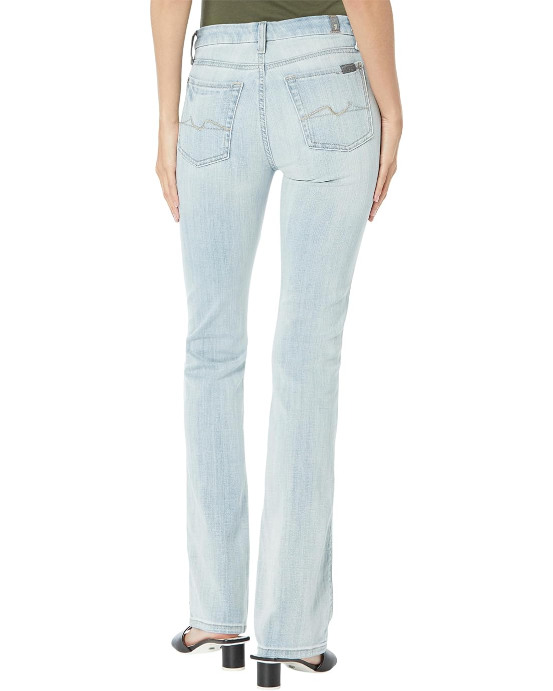 7 For All Mankind Kimmie Bootcut in Coco Prive Clean