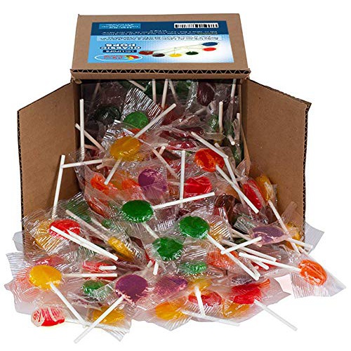  A Great Surprise Lollipops - Classic Lollipops - Candy Suckers - Assorted Flavors - Bulk Candy - 2.5 Pounds