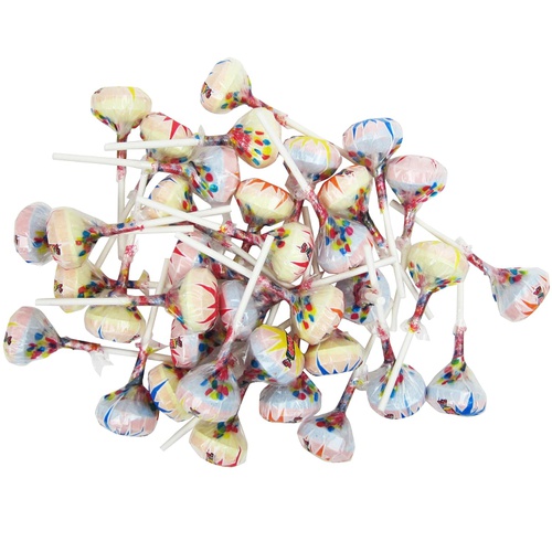  A Great Surprise Smarties Lollipops - Smarties Double Lollies, Bulk Individually Wrapped 3LB Party Bag Family Size