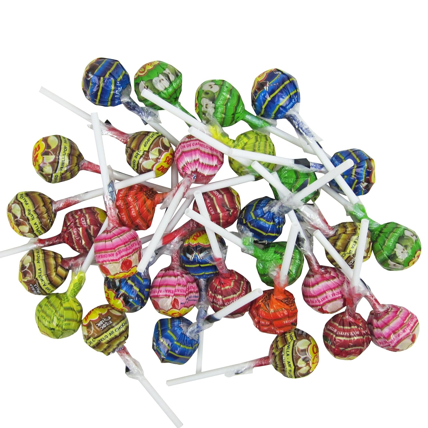  A Great Surprise Chupa Chups Lollipops, Assorted Flavors in 6x6x6 Box Bulk Candy