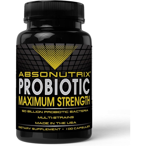  Absonutrix Probiotic Maximum Strength 50 Billion Per Capsule Multi-strain