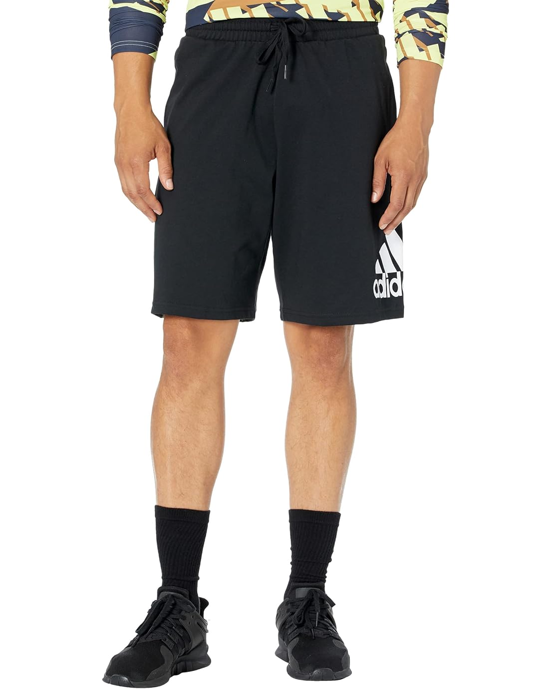 Adidas Big Logo Single Jersey Shorts
