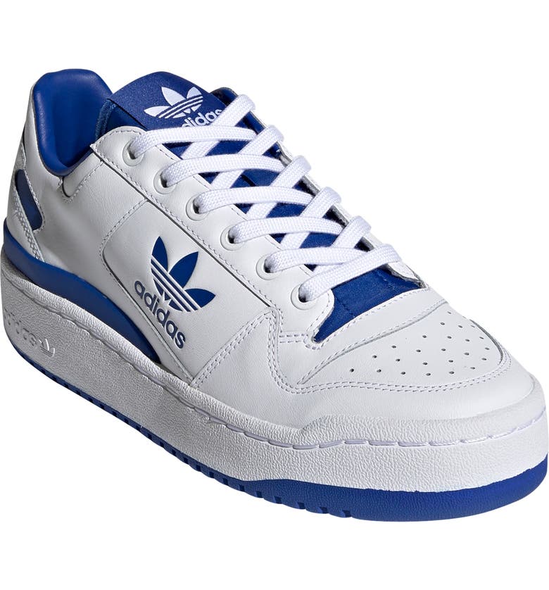 adidas Forum Bold Platform Sneaker_WHITE/ WHITE/ TEAM ROYAL BLUE