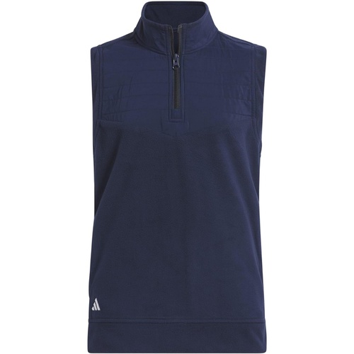 아디다스 adidas Golf Kids Fleece Layering Vest (Little Kids/Big Kids)