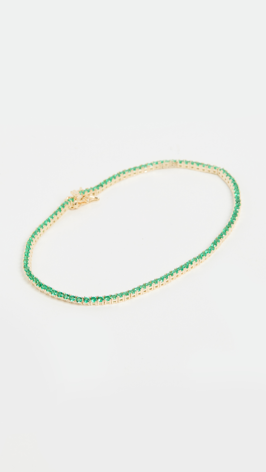 Adinas Jewels Colored Tennis Anklet