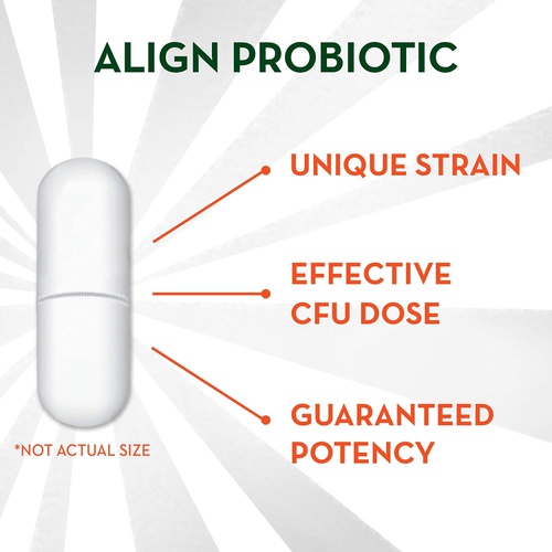  Align Probiotic, Probiotics for Women and Men, Daily Probiotic Supplement for Digestive Health*, #1 Recommended Probiotic by Doctors and Gastroenterologists‡, 28 Capsules