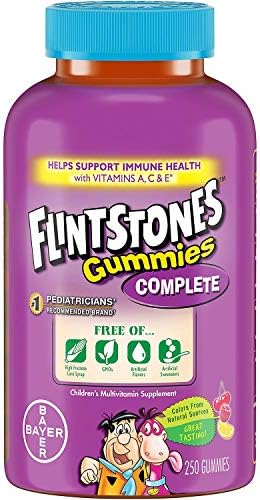  American Standart Flintstones Gummies Complete Childrens Multivitamin, 250 ct.