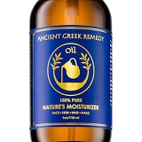 Ancient Greek Remedy Organic Blend of Olive, Lavender, Almond and Grapeseed oils with Vitamin E. Day and night Moisturizer for Skin, Dry Hair, Face, Scalp, Foot, Cuticle and Nail Care. Natural Body oi